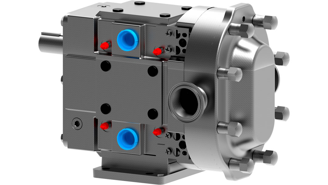 Circumferential piston pumps