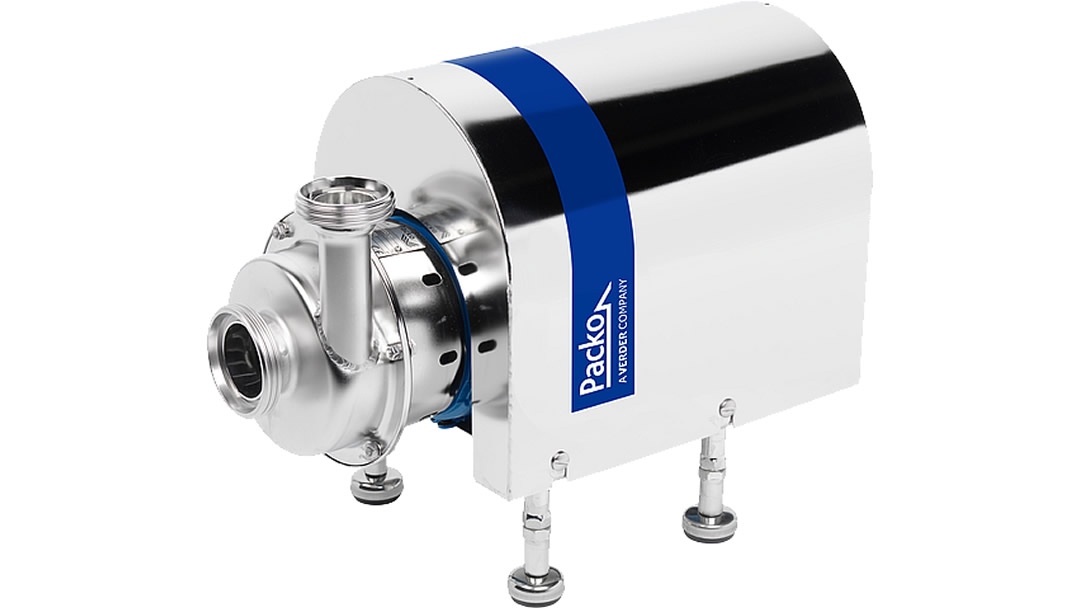 Hygienic centrifugal pump from Packo
