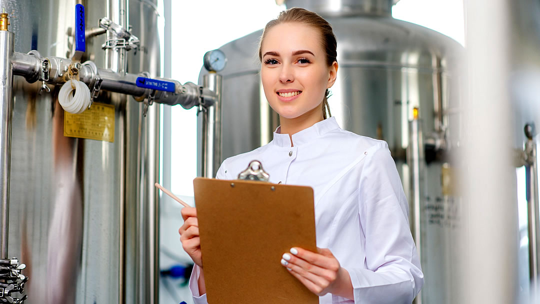 Female food worker